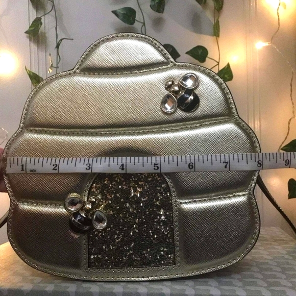 Kate Spade Gold Beehive Crossbody Bag - Picture 4 of 7